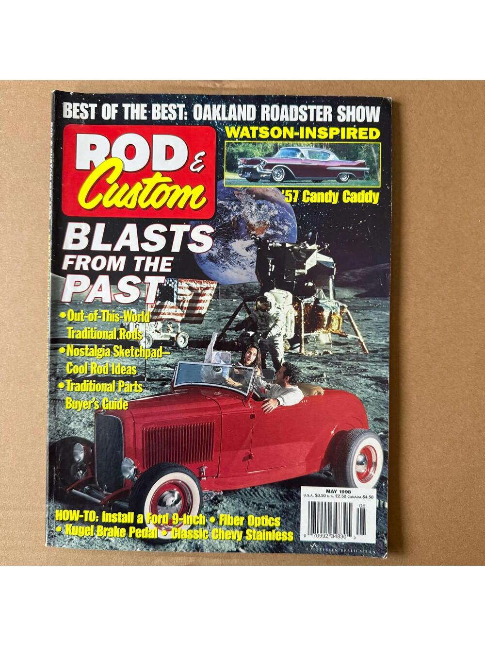Vintage Hot Rodder Chevy Auto Magazine Custom Rodder B2